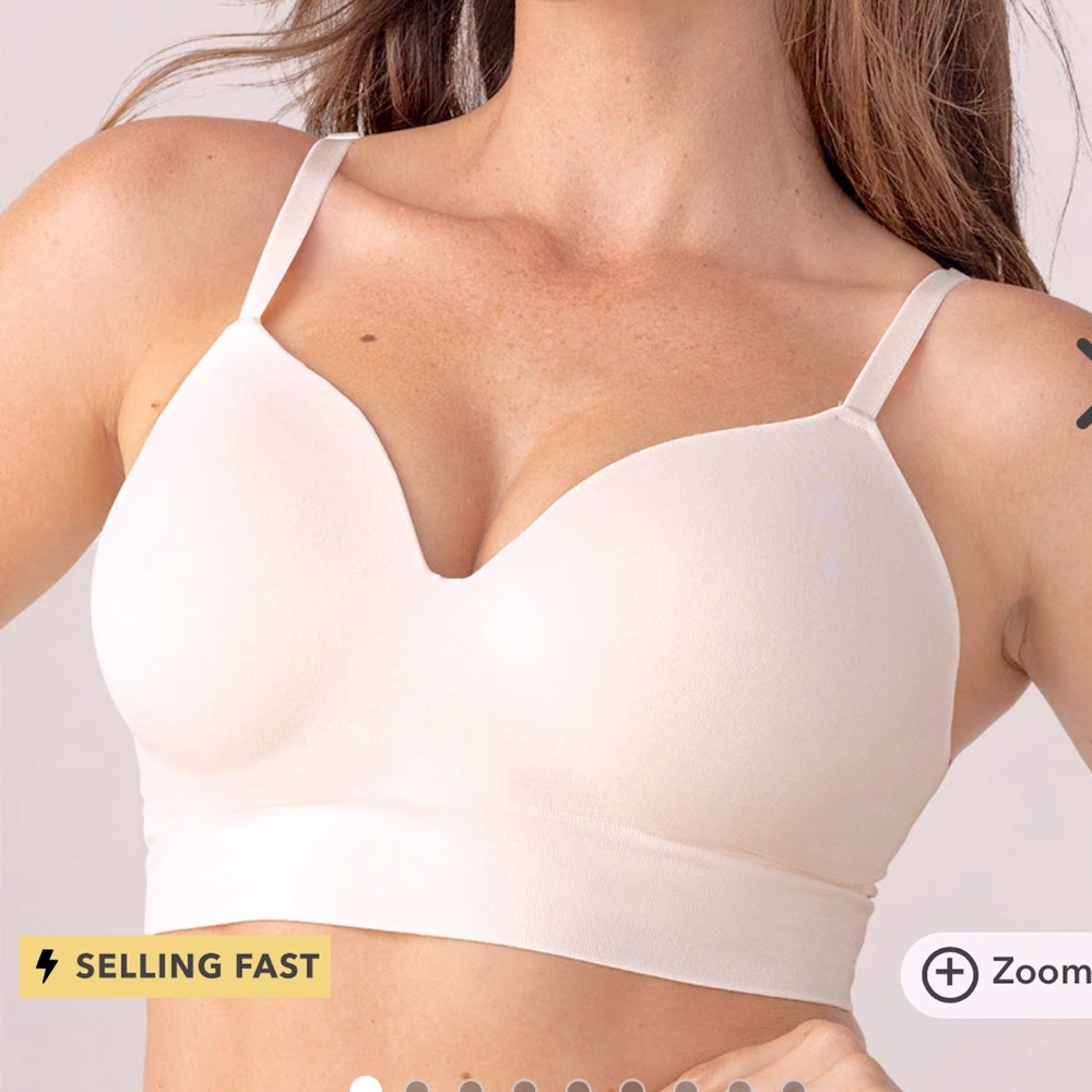 Truekind Supportive Comfort Wireless Shaping Bra 4X nude/beige